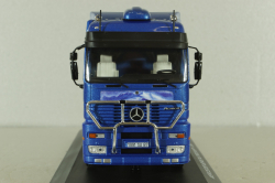 Mercedes Actros MP1 1998, blue, Truck Tuning Collection #10, Hachette 1:43