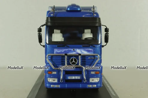 Mercedes Actros MP1 1998, blue, Truck Tuning Collection #10, Hachette 1:43