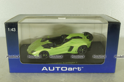 Lamborghini Aventador J 2011, green, 54654, Autoart 1:43