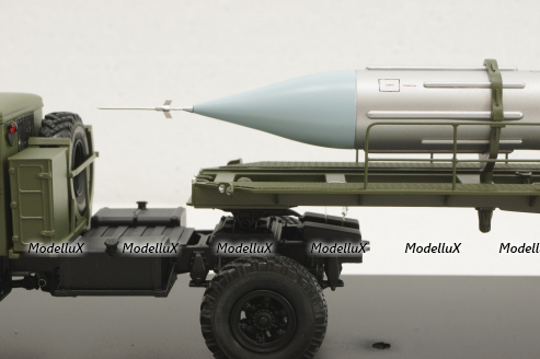 Маз-502В с Транспортером ракеты ЗРК "Даль" 1958г.,  TruckTyr 1:43