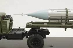 Маз-502В с Транспортером ракеты ЗРК "Даль" 1958г.,  TruckTyr 1:43