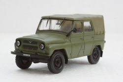 Уаз-469Б, зеленый, Автолегенды СССР 1:43