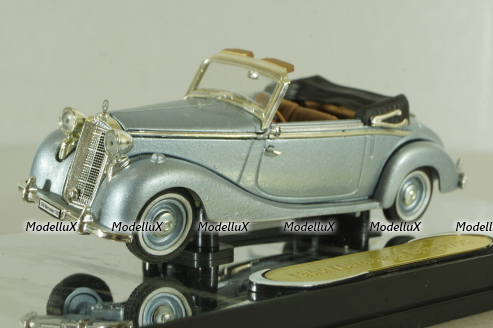 Mercedes 170S Cabriolet (open) 1950, light blue, 43709, Signature Model 1:43 