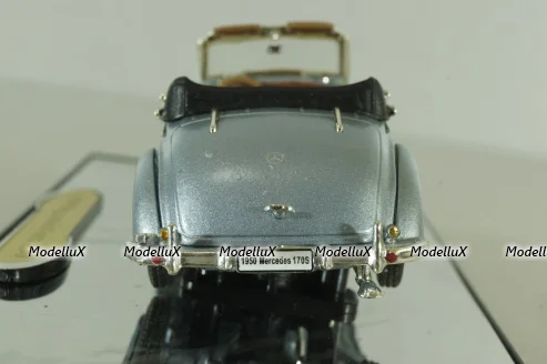 Mercedes 170S Cabriolet (open) 1950, light blue, 43709, Signature Model 1:43 