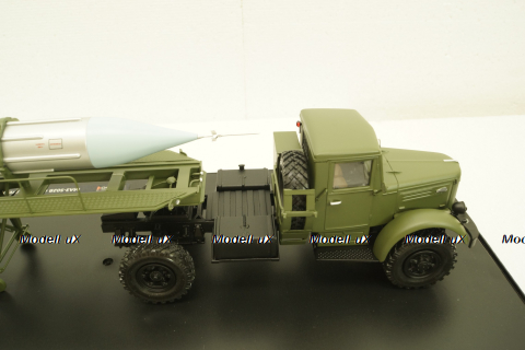 Маз-502В с Транспортером ракеты ЗРК "Даль" 1958г.,  TruckTyr 1:43