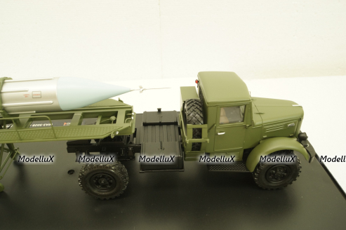 Маз-502В с Транспортером ракеты ЗРК "Даль" 1958г.,  TruckTyr 1:43