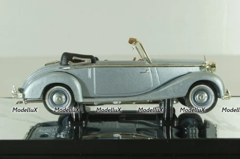 Mercedes 170S Cabriolet (open) 1950, light blue, 43709, Signature Model 1:43 
