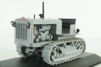 Сталинец-65 трактор, 1937, серый, ТРАКТОРЫ история,люди,машины (Hachette) №5 1:43