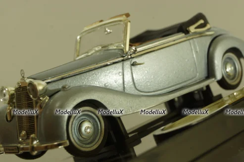 Mercedes 170S Cabriolet (open) 1950, light blue, 43709, Signature Model 1:43 