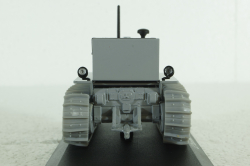 Сталинец-65 трактор, 1937, серый, ТРАКТОРЫ история,люди,машины (Hachette) №5 1:43