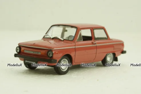 Заз-968М Запорожец, красный, Автолегенды СССР 1:43