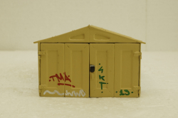 Гараж Л ДК-2В (Мариупольский), c графити TMT Models 1:43