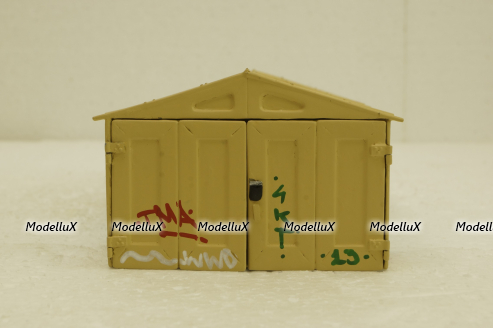 Гараж Л ДК-2В (Мариупольский), c графити TMT Models 1:43