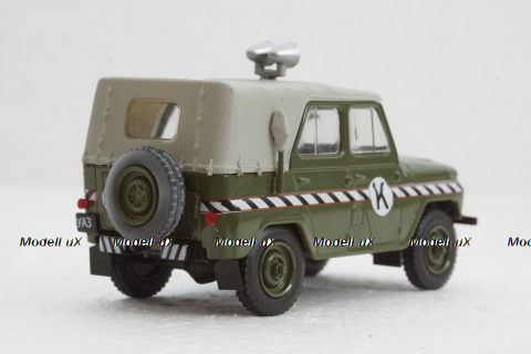 Уаз-469 Комендатура, Автомобиль на службе 1:43