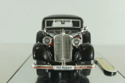 Maybach SW38 Hard top Spohn (Closed) 1935, black/red, 43702, Signature Model 1:43