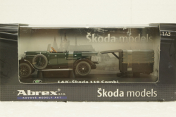 Laurin & Klement-Skoda 110 Kombi, green, 143ABH902HG, Abrex 1:43