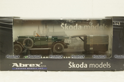 Laurin & Klement-Skoda 110 Kombi, green, 143ABH902HG, Abrex 1:43