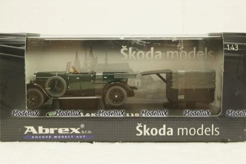Laurin & Klement-Skoda 110 Kombi, green, 143ABH902HG, Abrex 1:43