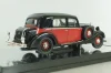 Maybach SW38 Hard top Spohn (Closed) 1935, black/red, 43702, Signature Model 1:43