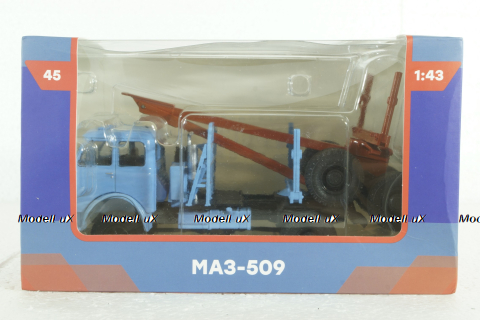 МАЗ-509, Легендарные Грузовики СССР №45, 1:43