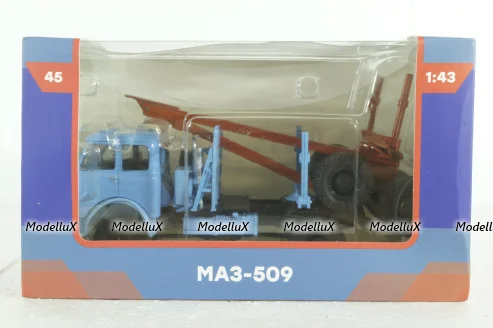 МАЗ-509, Легендарные Грузовики СССР №45, 1:43