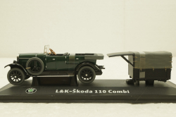 Laurin & Klement-Skoda 110 Kombi, green, 143ABH902HG, Abrex 1:43