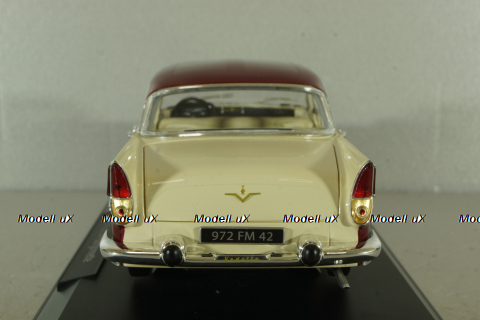 Simca Vedette Chamboard 1960, red/beige, 185721, Norev 1:18