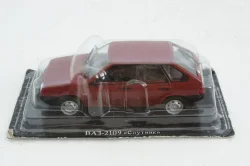 Ваз-2109 Спутник, красный, Автолегенды СССР 1:43
