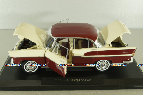 Simca Vedette Chamboard 1960, red/beige, 185721, Norev 1:18