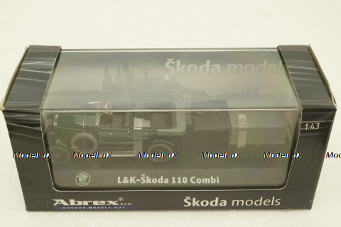 Laurin & Klement-Skoda 110 Kombi, green, 143ABH902HG, Abrex 1:43
