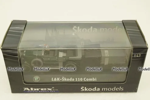 Laurin & Klement-Skoda 110 Kombi, green, 143ABH902HG, Abrex 1:43