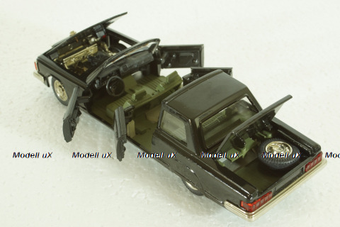 Зил-115, кабриолет, черный, Конверсии 1:43