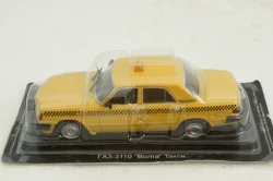 Газ-3110 Волга, такси, желтая, Автолегенды СССР 1:43