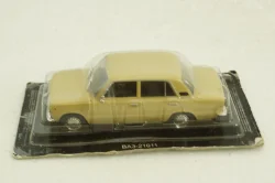Ваз-21011 жигули, бежевый, Автолегенды СССР №123, 1:43