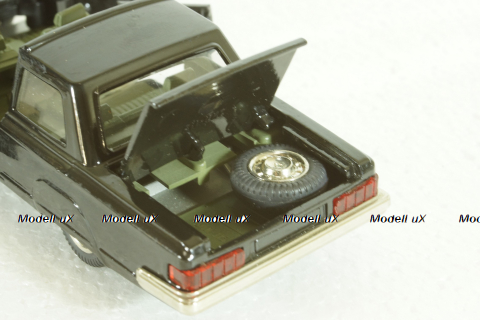 Зил-115, кабриолет, черный, Конверсии 1:43