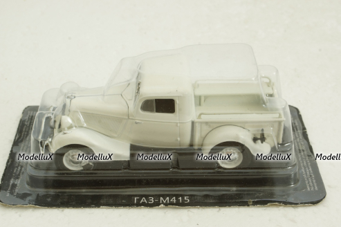 Газ-М415, белый, Автолегенды СССР 1:43