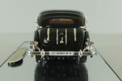 Maybach SW38 Cabriolet Spohn (Closed) 1937, black, 43703, Signature Model 1:43