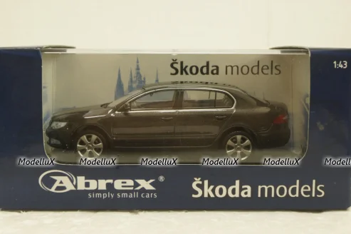 Skoda Superb B6, Braun Metallic, 143AB010YF, Abrex 1:43
