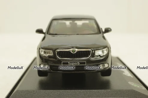 Skoda Superb B6, Braun Metallic, 143AB010YF, Abrex 1:43