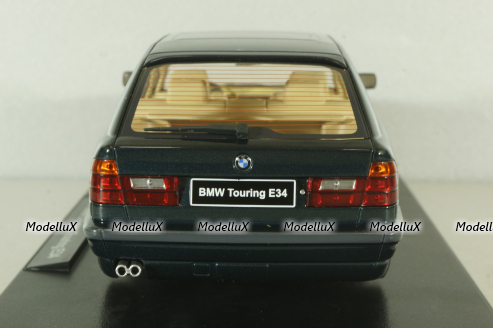 BMW 5er Serie (E34) Touring 1996, dark green, T9-1800401, Triple 9 1:18