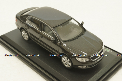 Skoda Superb B6, Braun Metallic, 143AB010YF, Abrex 1:43