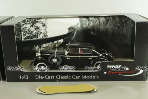 Maybach SW38 Cabriolet Spohn (Closed) 1937, black, 43703, Signature Model 1:43 Без бокса!