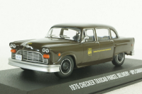 Checker Taxi Cab 1975 UPS, 86196, Greenlight 1:43