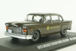 Checker Taxi Cab 1975 UPS, 86196, Greenlight 1:43