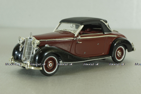 Mercedes 170S Cabriolet (closed) 1950, red/black, 43708, Signature Model 1:43 Без бокса!
