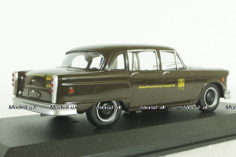 Checker Taxi Cab 1975 UPS, 86196, Greenlight 1:43