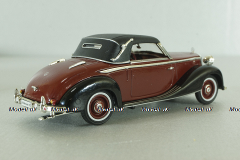Mercedes 170S Cabriolet (closed) 1950, red/black, 43708, Signature Model 1:43 Без бокса!