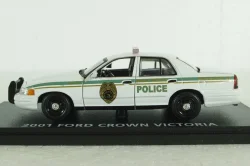 Ford Crown Victoria Miami Police from serial Dexter 2001, 86613, Greenlight 1:43