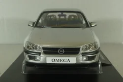 Opel Omega (B) Limousine 1996, silver, T9-1800430, Triple 9 1:18