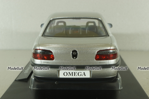 Opel Omega (B) Limousine 1996, silver, T9-1800430, Triple 9 1:18